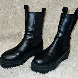 Chelsea Platform Boots
